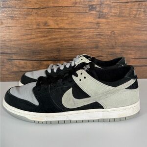 Nike SB Dunk Low Pro Men’s Size 9 Black Wolf Gray 854866-001